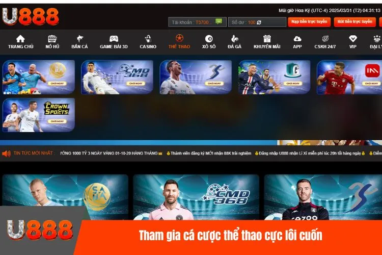 Tham gia cá cược thể thao cực lôi cuốn