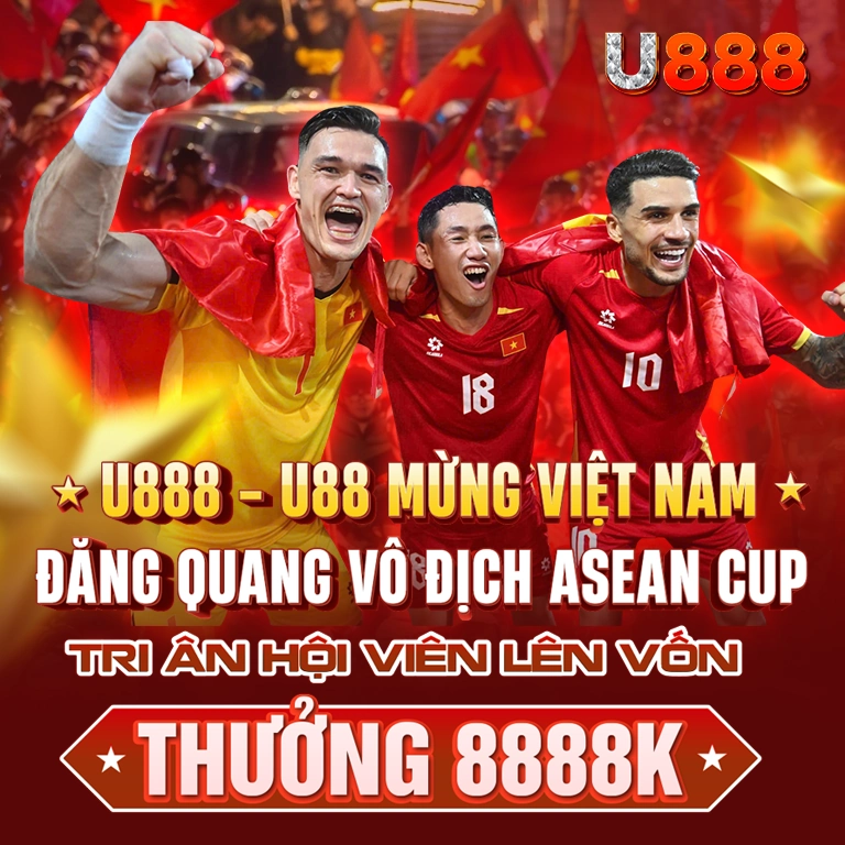 Banner Mobile UU88 ⚜️U888 Mừng Việt Nam Vô Địch - Tri Ân Hội Viên + 8888K
